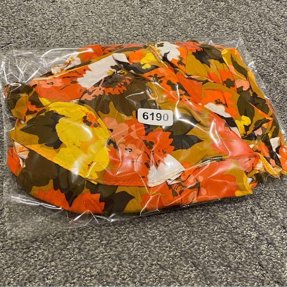Anthropologie Wolven Mavis Tiered Midi Ruffle Floral Skirt 16190 - Picture 13 of 13